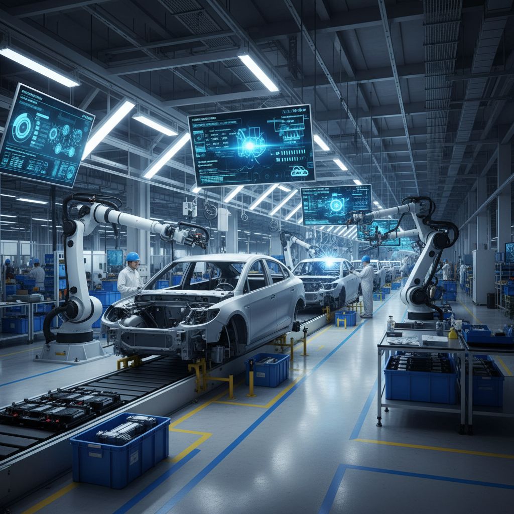 Ligne de production automobile