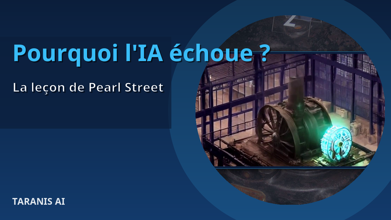 Miniature de la vidéo : Pourquoi l'IA échoue ? La leçon de Pearl Street — TARANIS AI